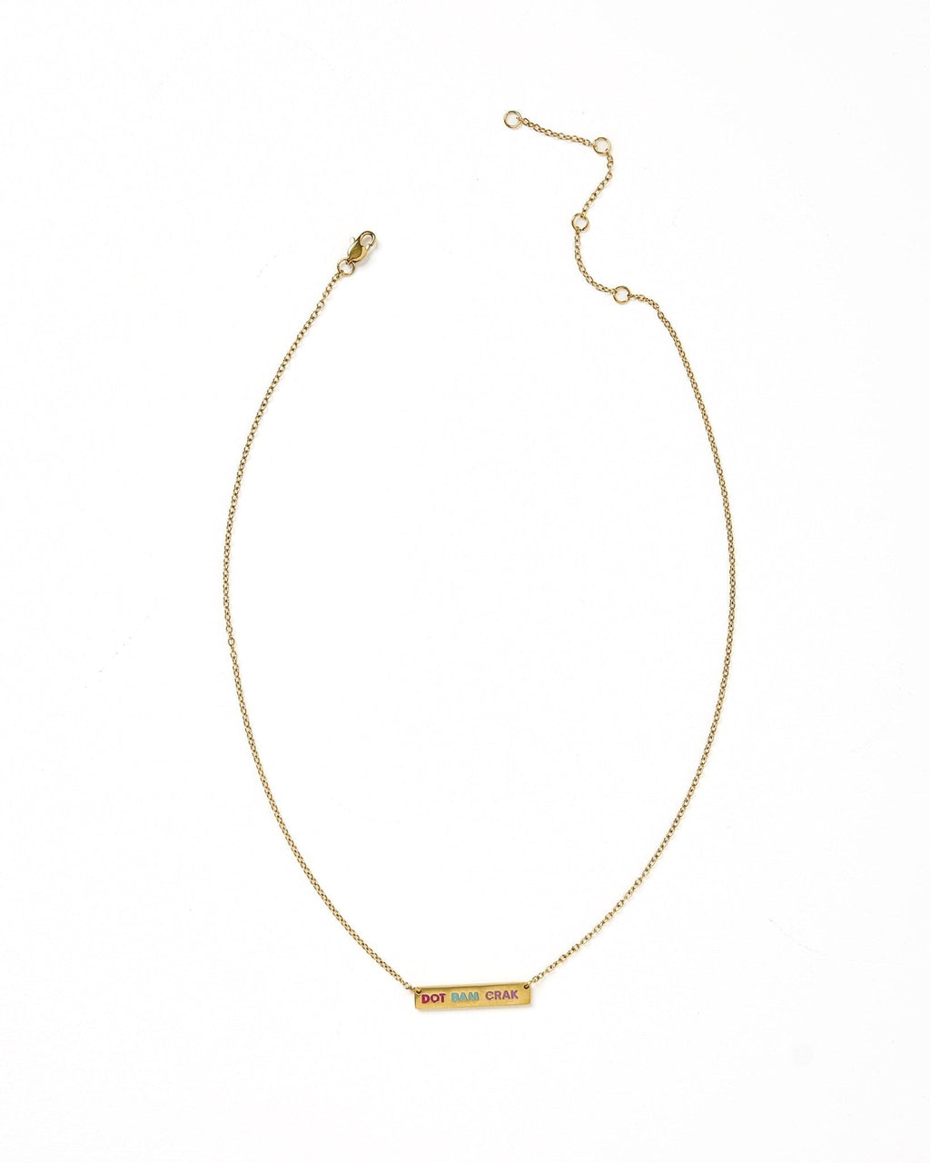 Necklace - Mahjong Dot Bam Crak